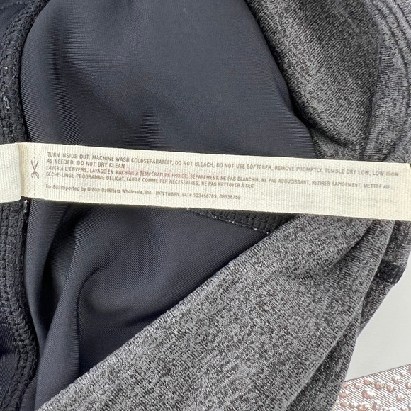 Free People Movement Women XS Spirit Active Tight Legging Twist Black Gray Yoga - Picture 6 of 7